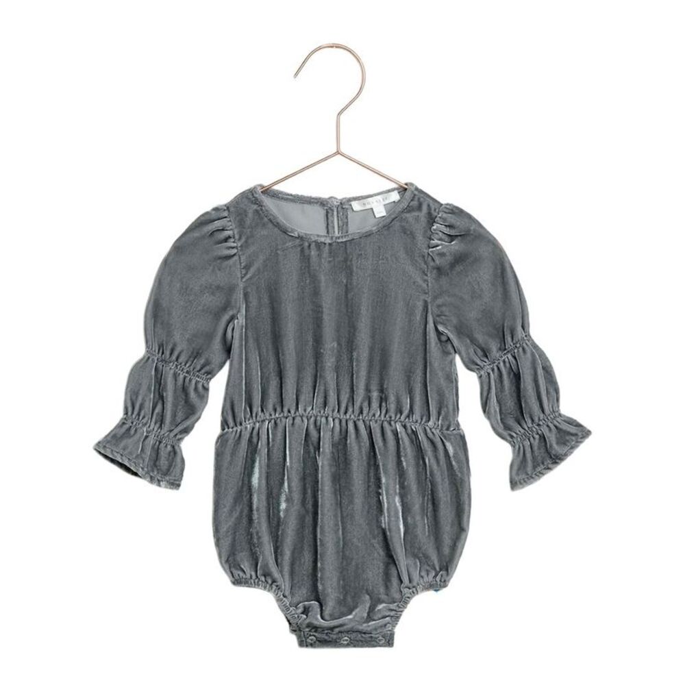 Noralee Girls  Ophelia Romper, Blue